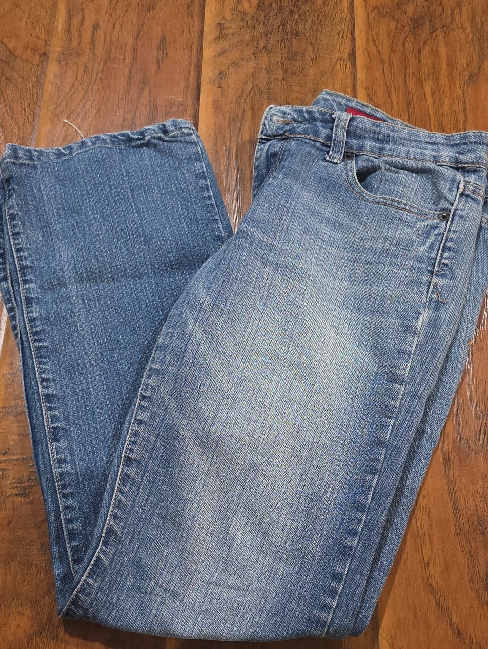 X2 Faded Blue Straight Leg Women's Jeans
